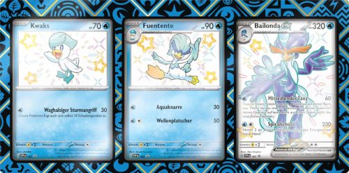 Pokémon kártyajáték Karmesin & Purpur –Paldea's Fates: Prémium gyűjtemény Bailonda-ex