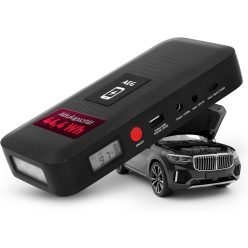   AEG Jumpstarter JS15 autós indító vezeték nélküli töltő Power Bank beépített LED lámpával és Li-ion akkumulátorral 400A/1500A, fekete