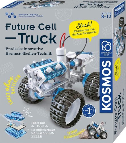 KOSMOS 620745 Jövőbeli cellás teherautó, Játék terepjáró készlet , Kísérleti doboz 8-12 éves gyermekek számára