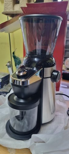 Gaggia MD15 Elektromos Kávédaráló – Kúpos Acél Őrlőmű, 15 Őrlési Fokozat, Digitális Időzítő