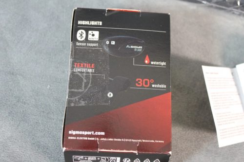 SIGMA SPORT R1 DUO pulzusmérő mellpánt