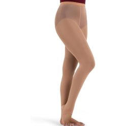   Capezio N145 női ultra erős  tartású és nyújtható  balett  kengyeltalpas harisnyanadrág-L-es méret