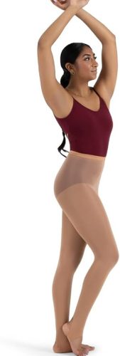 Capezio N145 női ultra erős  tartású és nyújtható  balett  kengyeltalpas harisnyanadrág-L-es méret