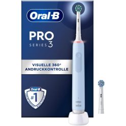   Oral-B PRO 3 3000 elektromos fogkefe, 1 CrossAction fejjel, kék