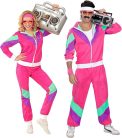 WIDMANN MILANO Party Fashion – Retro stílusú, 80-as évekbeli melegító szett jelmez(3XL-es méret)