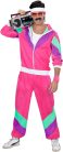 WIDMANN MILANO Party Fashion – Retro stílusú, 80-as évekbeli melegító szett jelmez(3XL-es méret)