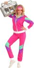 WIDMANN MILANO Party Fashion – Retro stílusú, 80-as évekbeli melegító szett jelmez(3XL-es méret)