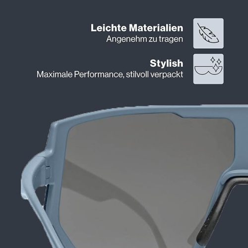 Uvex Sportstyle 235 sport napszemüveg – Rhino Deep Space matt / kék, egy méret