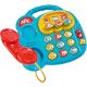 Simba ABC Színes Játék Telefon – Zenélő és hangot adó fejlesztő babajáték, 6 hónapos kortól