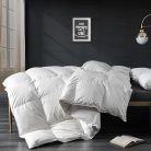 APSMILE Ágynemű Paplan 240 x 260 cm – Mikroszálas Steppelt, Két Személyes, – Fehér, Gyári csomagolás