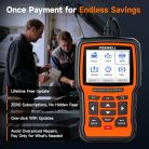 Foxwell Obdspace NT510 teljes rendszerű diagnosztikai eszköz BMW, Mini és Rolls-Royce járművekhez CBS visszaállítással, olajcsere visszaállítással, EPB, DPF és fojtószelep-beállító funkciókkal