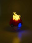 Teknofun Pokémon Pikachu Világító FM Rádiós Ébresztőóra – LED fénnyel, kb. 16 cm (811354)