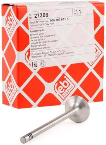 febi bilstein 27366 kipufogószelep – 1 db(Audi,Seat,Skoda,VW)