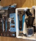 Braun Series 3 Shave and Style elektromos borotva és trimmelő 3010BT - kék/fekete- 1 x használt