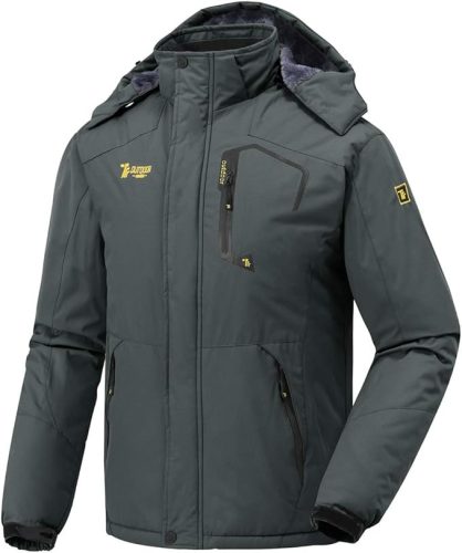 Donhobo Férfi polár bélésű téli síkabát L-es méret