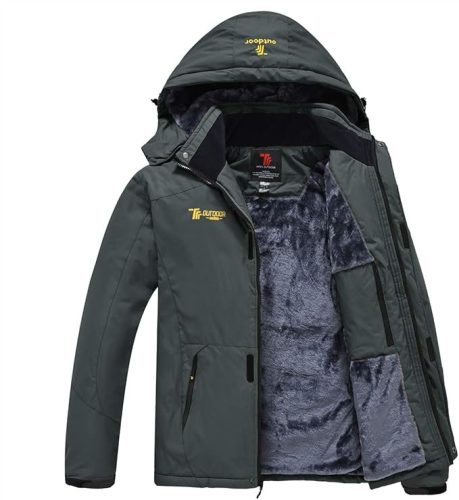 Donhobo Férfi polár bélésű téli síkabát L-es méret