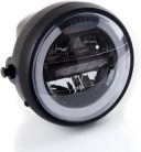  PUIG 1944N LED  motor fényszóró 6.5"  Maszk fénnyel fekete