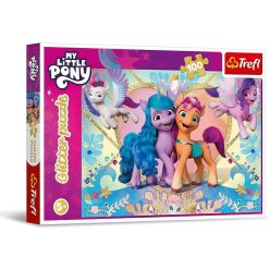 Trefl My Little Pony 100 db-os csillámos puzzle