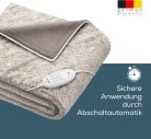 Beurer HD 75 Nordic elektromos takaró 180 x 130 cm,bézs/barna
