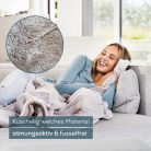 Beurer HD 75 Nordic elektromos takaró 180 x 130 cm,bézs/barna