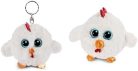 NICI Glubschis – Henlou kulcstartó plüssfigura, 9 cm, kulcstartóval és táskadíszként