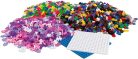Plus-Plus 9603406 Kreatív építőkocka doboz, Zseniális építőjáték, 2400 darabos
