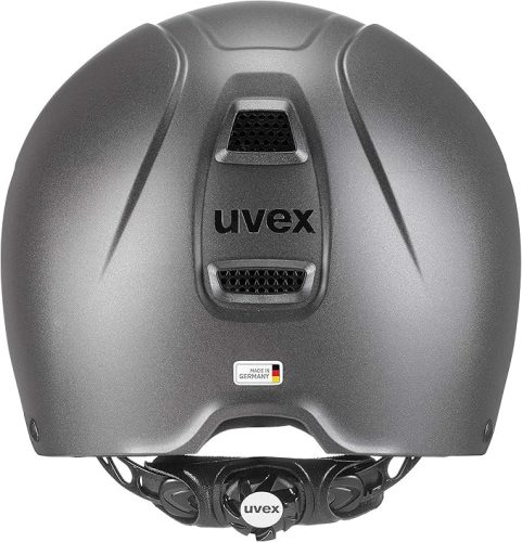 uvex perfexxion II lovaglósisak – masszív, kényelmes és jól szellőző sisak (55–58 cm, méret )( matt antracit), 