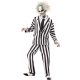 Rubie’s Beetlejuice Deluxe férfi jelmez – fekete/fehér csíkos, XL méret