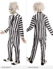Rubie’s Beetlejuice Deluxe férfi jelmez – fekete/fehér csíkos, XL méret