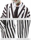 Rubie’s Beetlejuice Deluxe férfi jelmez – fekete/fehér csíkos, XL méret