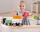 Hape Fa Vasút – Teherszállító körpálya, 19 darabos készlet (3+)