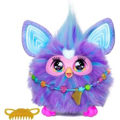   Furby interaktív plüssjáték (lila) – Német nyelvű változat