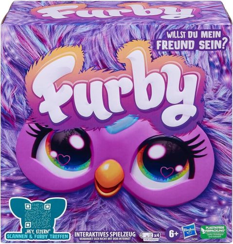 Furby interaktív plüssjáték (lila) – Német nyelvű változat