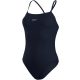 Speedo ECO Endurance+ Thinstrap Női Egyberészes Fürdőruha – Sötétkék (True Navy), 40-es méret