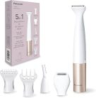 Panasonic ES-WM31 5 az 1-ben női testszőrtelenítő és bikinivonal trimmelő – vízálló, elemes, cserélhető fejekkel