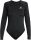 Roxy Essentials Onesie Back Zip női egyrészes fürdőruha – hosszú ujjú, hátul cipzáros – fekete, XL (EU 42) méret