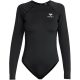 Roxy Essentials Onesie Back Zip női egyrészes fürdőruha – hosszú ujjú, hátul cipzáros – fekete, XL (EU 42) méret