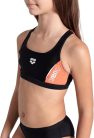 arena G Thrice Jr Two Pieces R Lány Bikini – Fekete/Coral/Fehér, 152cm méret