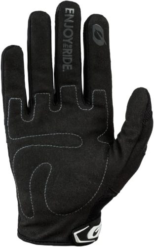 O’NEAL Element Youth kerékpáros és motocross kesztyű – gyerekeknek, fekete‑fehér, M méret