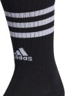 adidas 3-Stripes Párnázott Zokni Unisex – 3 pár, Fekete/Fehér, több méretben