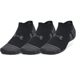   Under Armour Unisex UA Performance Tech 3 darabos No Show zokni szett – fekete, M EU méret