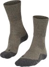 FALKE TK1 Adventure Wool férfi túrazokni – vastag, antibakteriális gyapjú anyagból, bézs (Kitt Mouline 4310), 39–41 méret