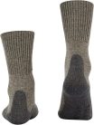 FALKE TK1 Adventure Wool férfi túrazokni – vastag, antibakteriális gyapjú anyagból, bézs (Kitt Mouline 4310), 39–41 méret