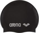 Arena Classic Silicone úszósapka – fekete / ezüst, unisex, egy méret,