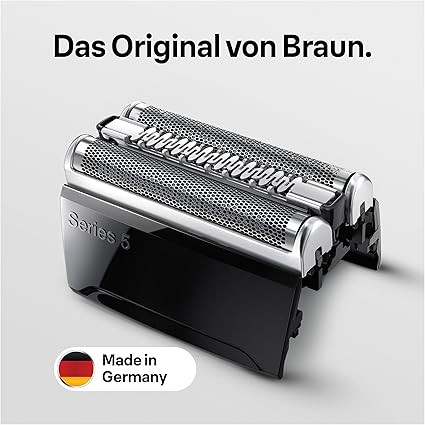 Braun Series 5 elektromos borotvafej csere 52B, fekete