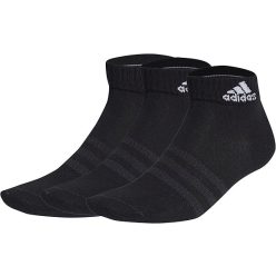   Adidas Thin & Light boka zokni, 3 pár – fekete/fehér, 40–42 ,méret
