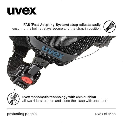 uvex Stance Heavy Duty sísisak (S/M) 54–58 cm méretben