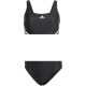 adidas 3S Sporty Bikini – fekete/fehér, több méretben
