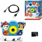 Lexibook Paw Patrol 4-az-1 gyerek kamera – fénykép, videó, MP3 és játék funkciók, 15 képkeret, 8 GB memória (DJ078PA)