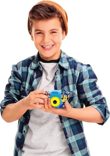 Lexibook Paw Patrol 4-az-1 gyerek kamera – fénykép, videó, MP3 és játék funkciók, 15 képkeret, 8 GB memória (DJ078PA)